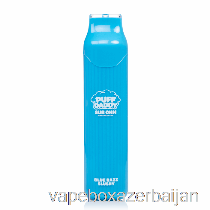 E-Juice Vape Puff Daddy 6000 Disposable Blue Razz Slushy